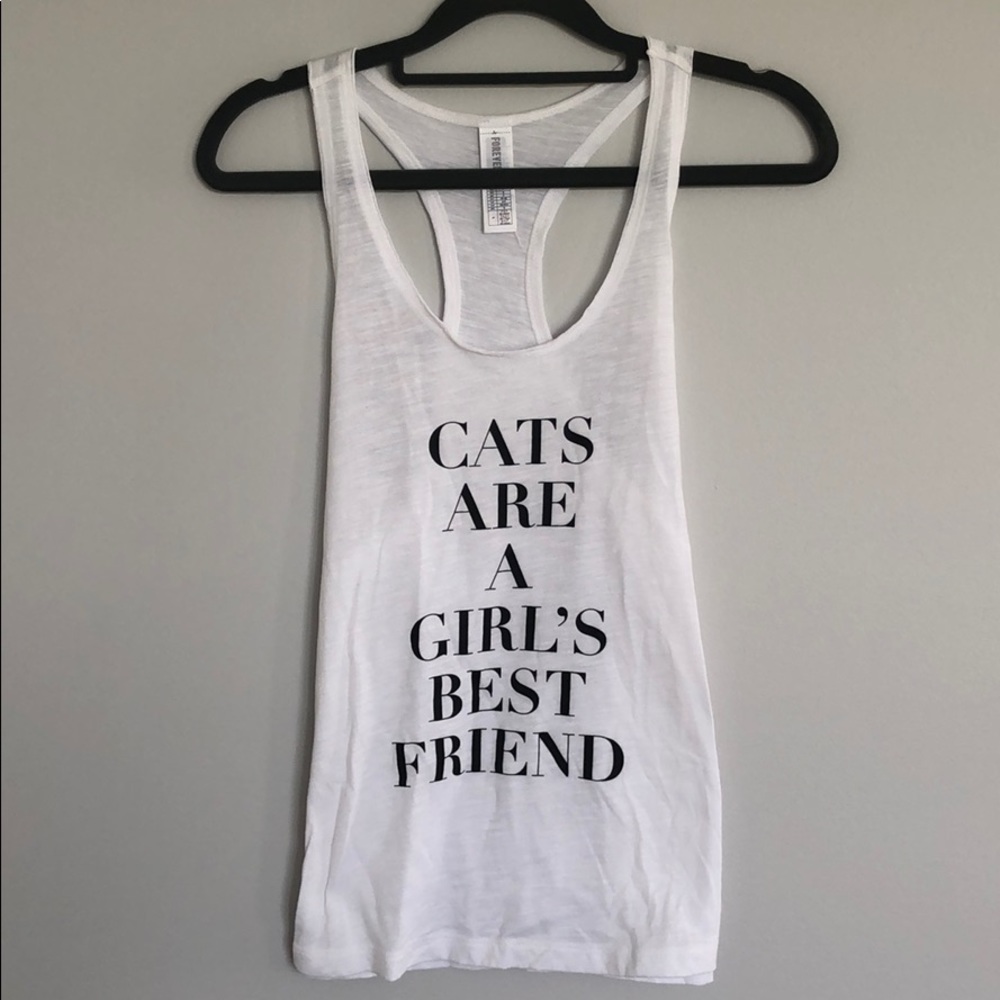 Cats Are A Girl’ Best Friend tank